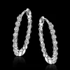 Simon G. Hoop Earrings in 18k Gold with Diamonds Online
