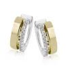 Simon G. Hoop Earrings in 18k Gold with Diamonds Fashion
