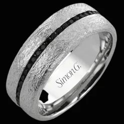 Simon G. Men's Ring In 14k Gold With Sapphires Fashion