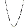 Simon G. Men's Titanium Necklace with 14k and Diamonds Sale
