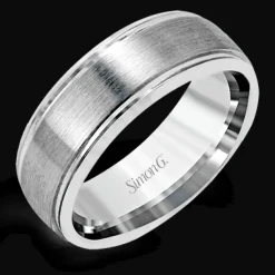 Simon G. Men's Wedding Band In 14k Or 18k Gold Fashion