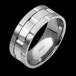 Simon G. Men's Wedding Band In 14k Or 18k Gold Fashion