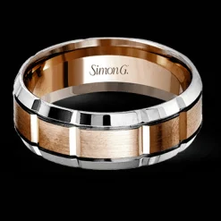Simon G. Men's Wedding Band In 14k Or 18k Gold Best