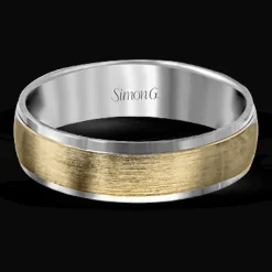 Simon G. Men's Wedding Band In 14k Or 18k Gold New