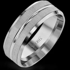 Simon G. Men's Wedding Band In 14k Or 18k Gold Fashion