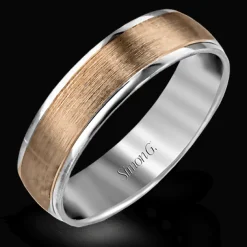 Simon G. Men's Wedding Band In 14k Or 18k Gold New