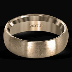 Simon G. Men's Wedding Band Ring In 14k Or 18k Gold Clearance