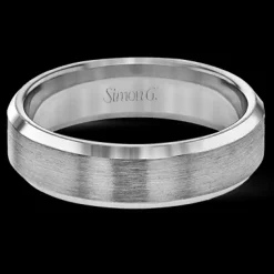 Simon G. Men's Wedding Band Ring In 14k Or 18k Gold Hot