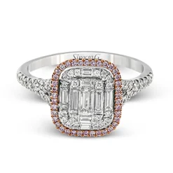 Simon G. Mosaic Fashion in 18k Gold with Diamonds Fashion
