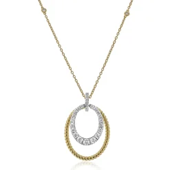 Simon G. Pendant in 18k Gold with Diamonds Sale