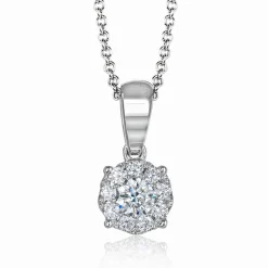 Simon G. Pendant in 18k Gold with Diamonds Sale