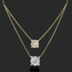 Simon G. Pendant in 18k Gold with Diamonds Clearance