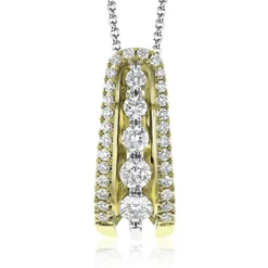 Simon G. Pendant in 18k Gold with Diamonds Discount