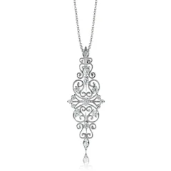 Simon G. Pendant Necklace in 18k Gold with Diamonds Outlet