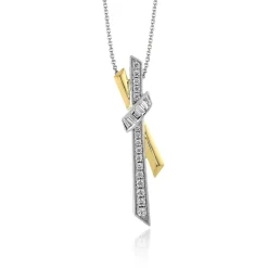 Simon G. Pendant Necklace in 18k Gold with Diamonds Sale