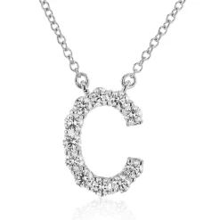 Simon G. Personalized Initial Pendant Necklace in 18k Gold with Diamonds Online
