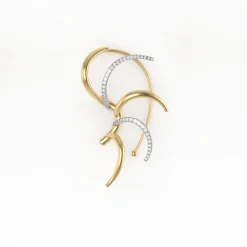 Simon G. Rays of the Sun Earring Set in 18k Gold with Diamonds Clearance