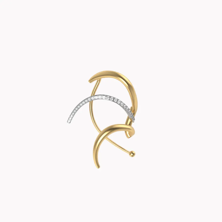 Simon G. Rays of the Sun Earring Set in 18k Gold with Diamonds Clearance
