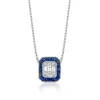 Simon G. Sapphire Pendant Necklace in 18k Gold with Diamonds Online
