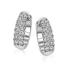 Simon G. Simon-set Hoop Earrings in 18k Gold with Diamonds Outlet