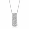 Simon G. Simon-set Pendant Necklace in 18k Gold with Diamonds New