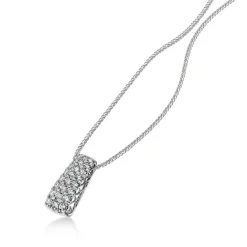 Simon G. Simon-set Pendant Necklace in 18k Gold with Diamonds New