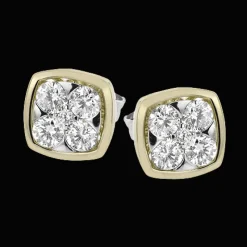 Simon G. Stud Earrings in 18k Gold with Diamonds Online