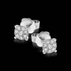 Simon G. Stud Earrings (5.30mm) in 18k Gold with Diamonds Fashion