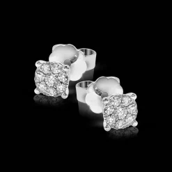 Simon G. Stud Earrings (5.30mm) in 18k Gold with Diamonds Fashion
