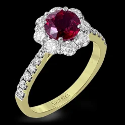 Simon G. Tempera Color Gemstone Fashion Ring In 18k Gold With Diamonds Online