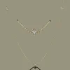 Simon G. Trellis Necklace in 18k Gold with Diamonds Fashion